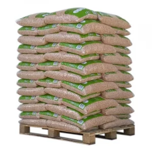 Granulés de bois Din Pellets – Palette de 65 sacs de 15 kg