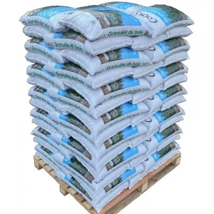 Granulés de bois COGRA - Palette de 70 sacs de 15kg