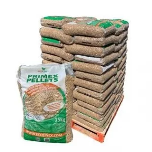 Granulés de bois TotalEnergies - Palette de 66 Sac de 15 Kg