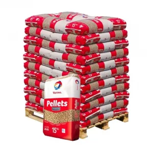 Granulés de bois Premium de TotalEnergies 66 Sacs de 15 kg